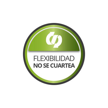 Flexible, no se cuartea