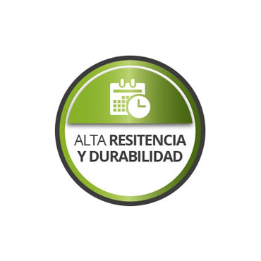 Alta resistencia y durabilidad