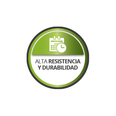 Alta resistencia y durabilidad