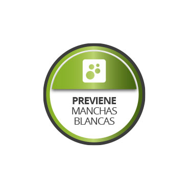 Previene la aparición de manchas blancas