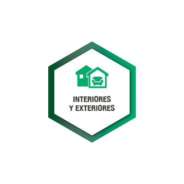 Pintura para interior y exterior