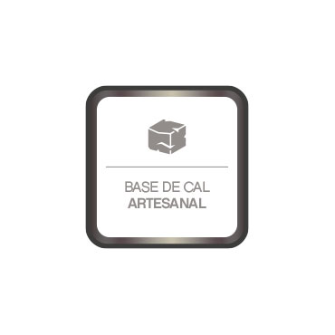 Base de cal artesanal