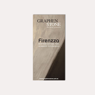 Brochure tríptico Graphenstone Firenzza 2018