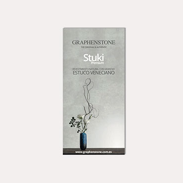 Brochure tríptico Graphenstone Stuki 2019
