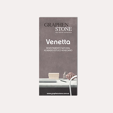 Brochure tríptico Graphenstone Venetta 2018