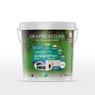 Pintura fotocatalítica con grafeno