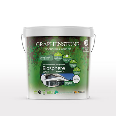 Pintura natural ecológica con grafeno