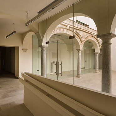 Graphenstone restauración centro cultural Ignacio Halcón