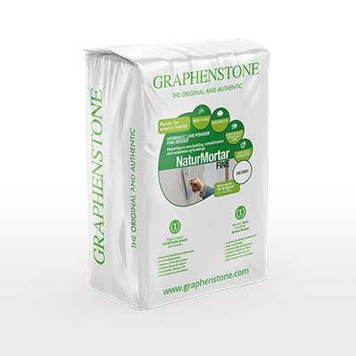 Mortero ecológico de cal hidráulica en polvo