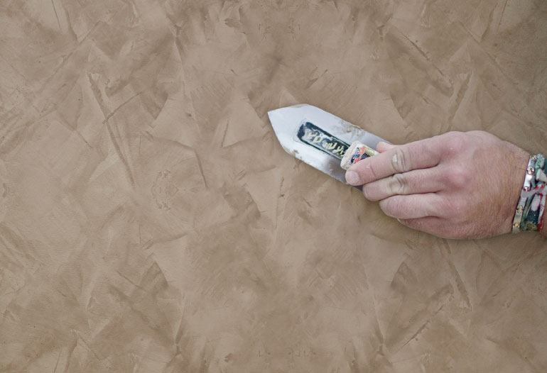 Pintura de efecto mármol. Estuco veneciano