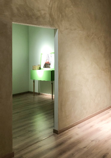 Pintura de efecto mármol. Estuco veneciano