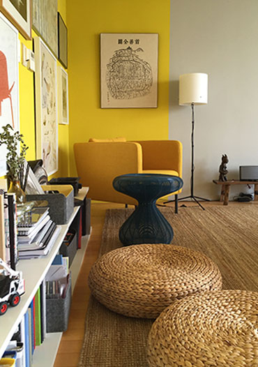 Graphenstone renovación de apartamento con sistema de color natural