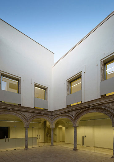 Bioconstrucción. Graphenstone restauración del centro cultural Ignacio Halcón