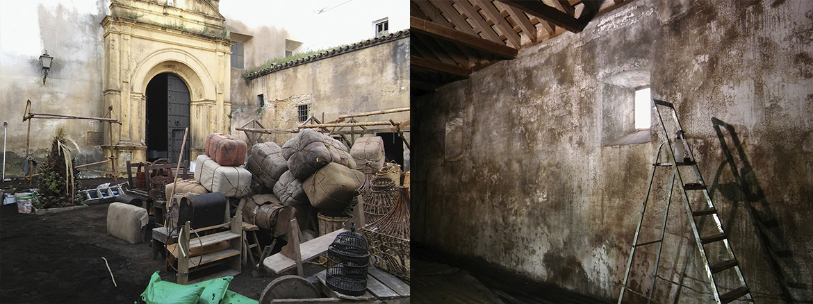 Graphenstone aplicado en escenografías de cine y tv