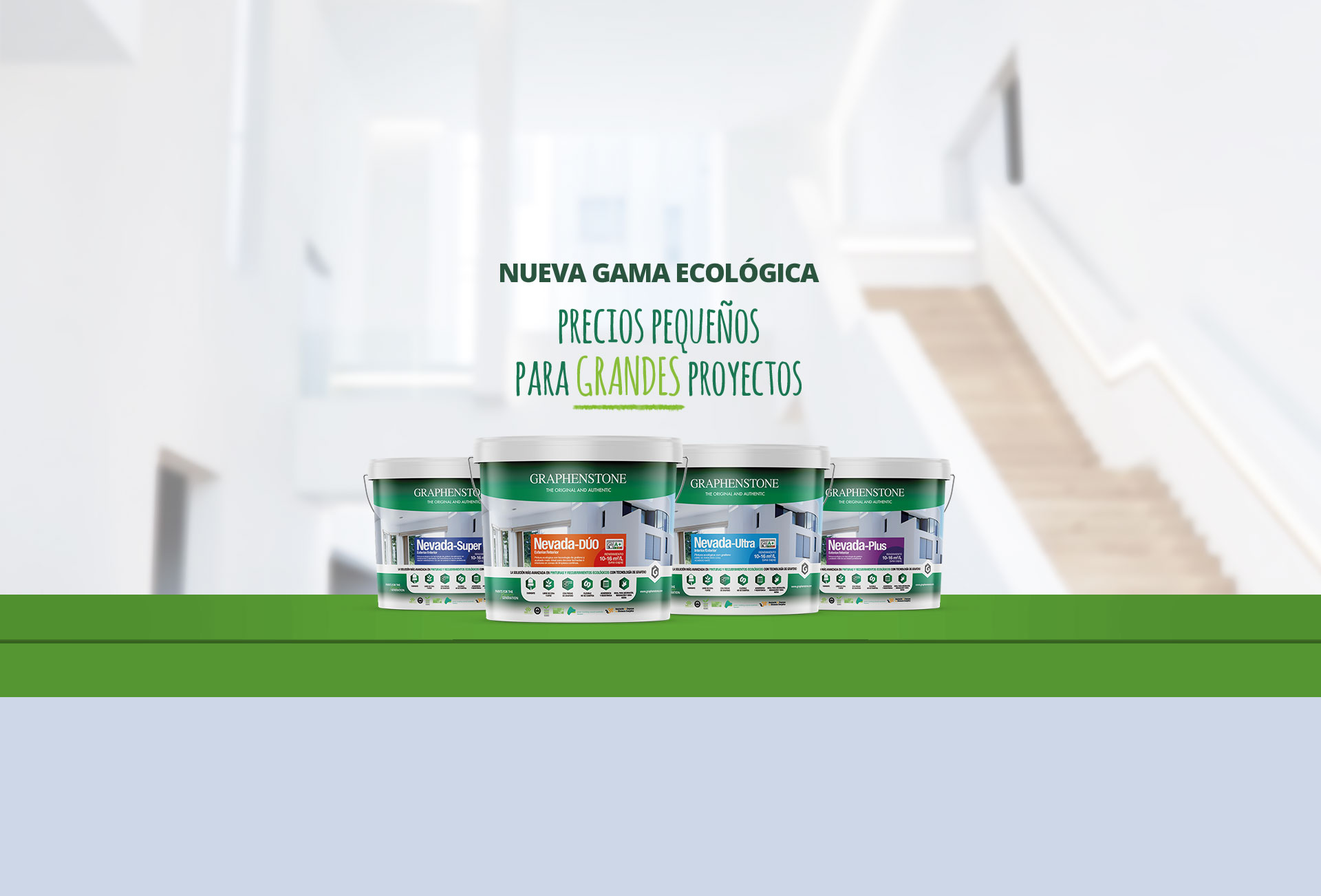 Nueva gama de pinturas ecológicas