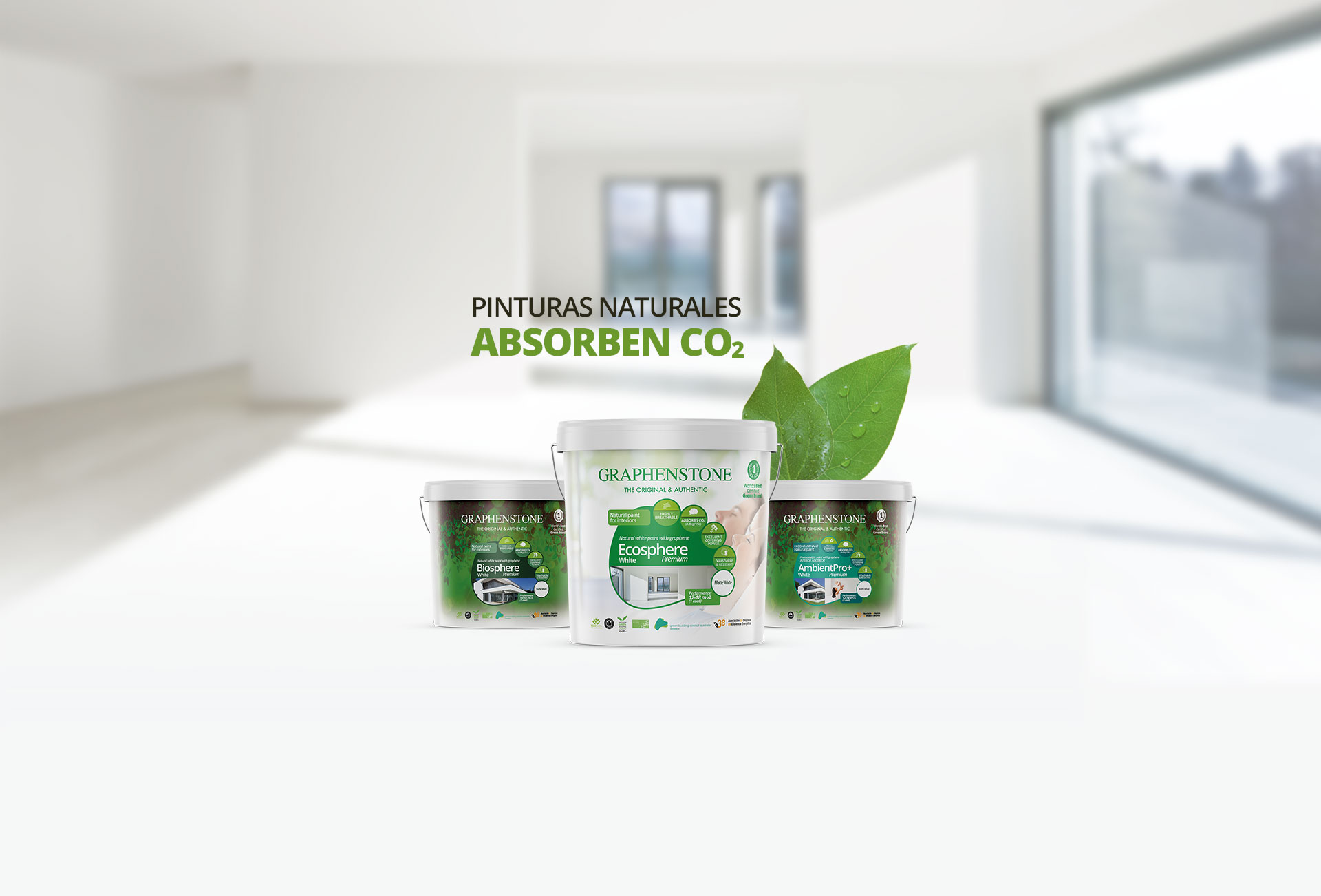 Pinturas que absorben CO2