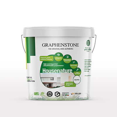 Ecological paint with graphene