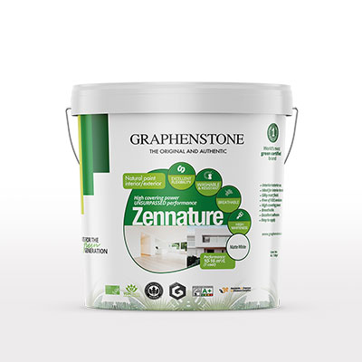 Ecological paint with graphene