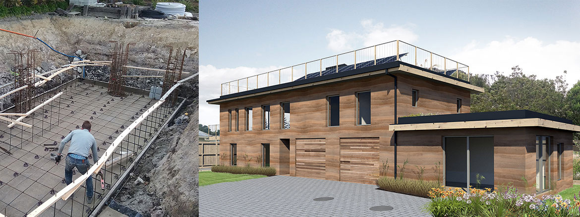 Graphenstone The Living House 新西兰. Ecological housing.