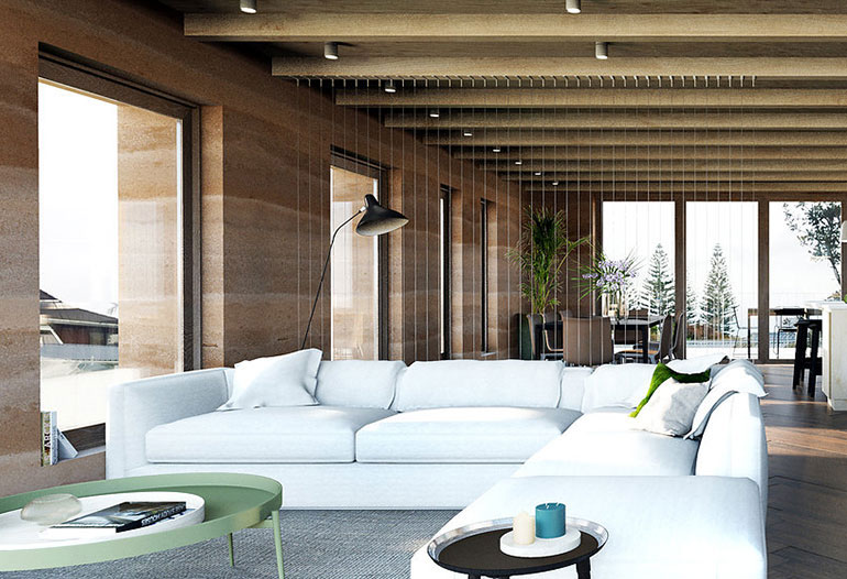 Graphenstone The Living House New Zealand. Ecological housing.