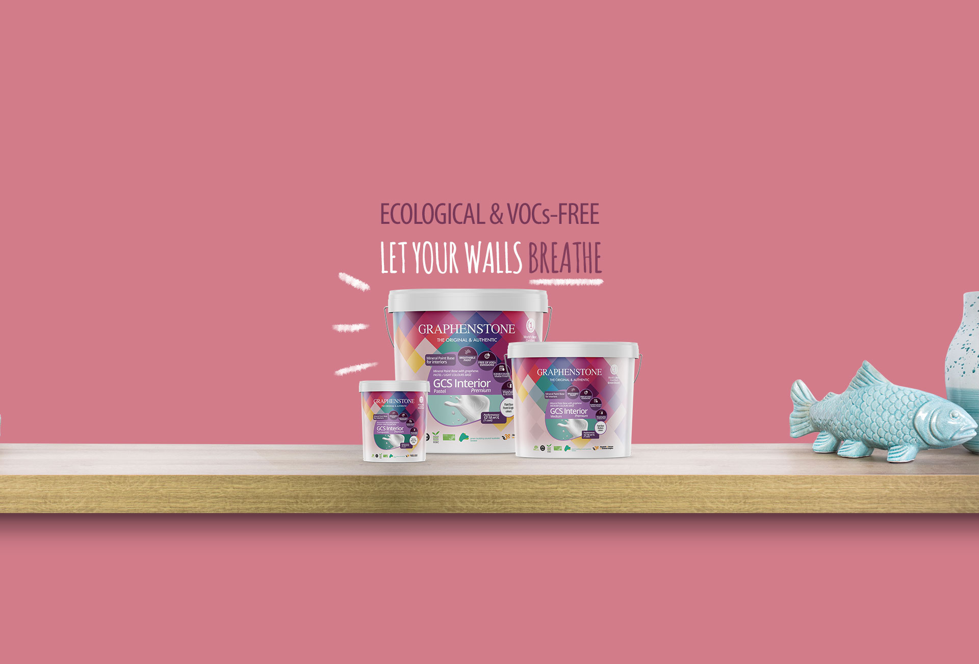 Graphenstone The Earth Collection. High-standard decoration products